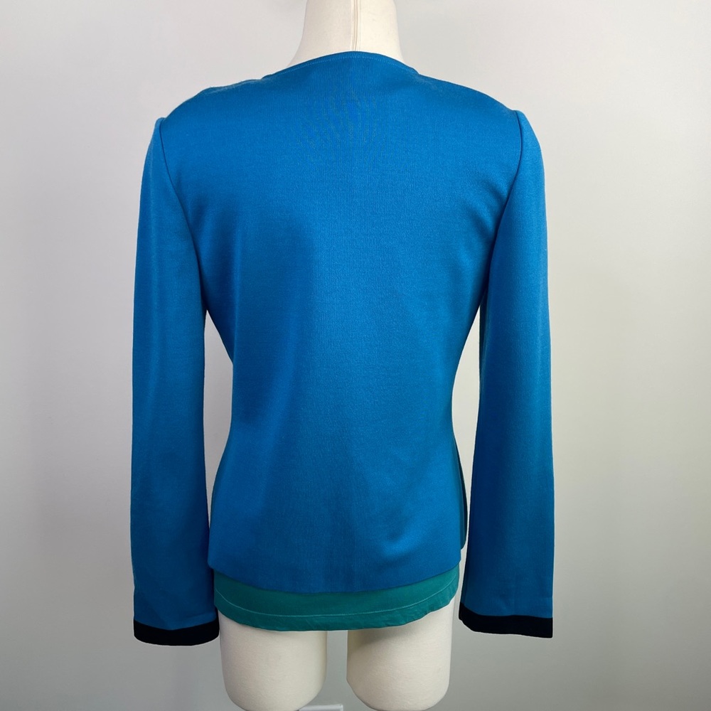 St John 2 piece cardigan jacket and t-shirt set - medium/6 - Picture 4 of 15